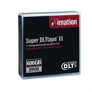Imation 16988 Super DLT II 300/600GB Data Tape Cartridge for SDLT 600 Drive