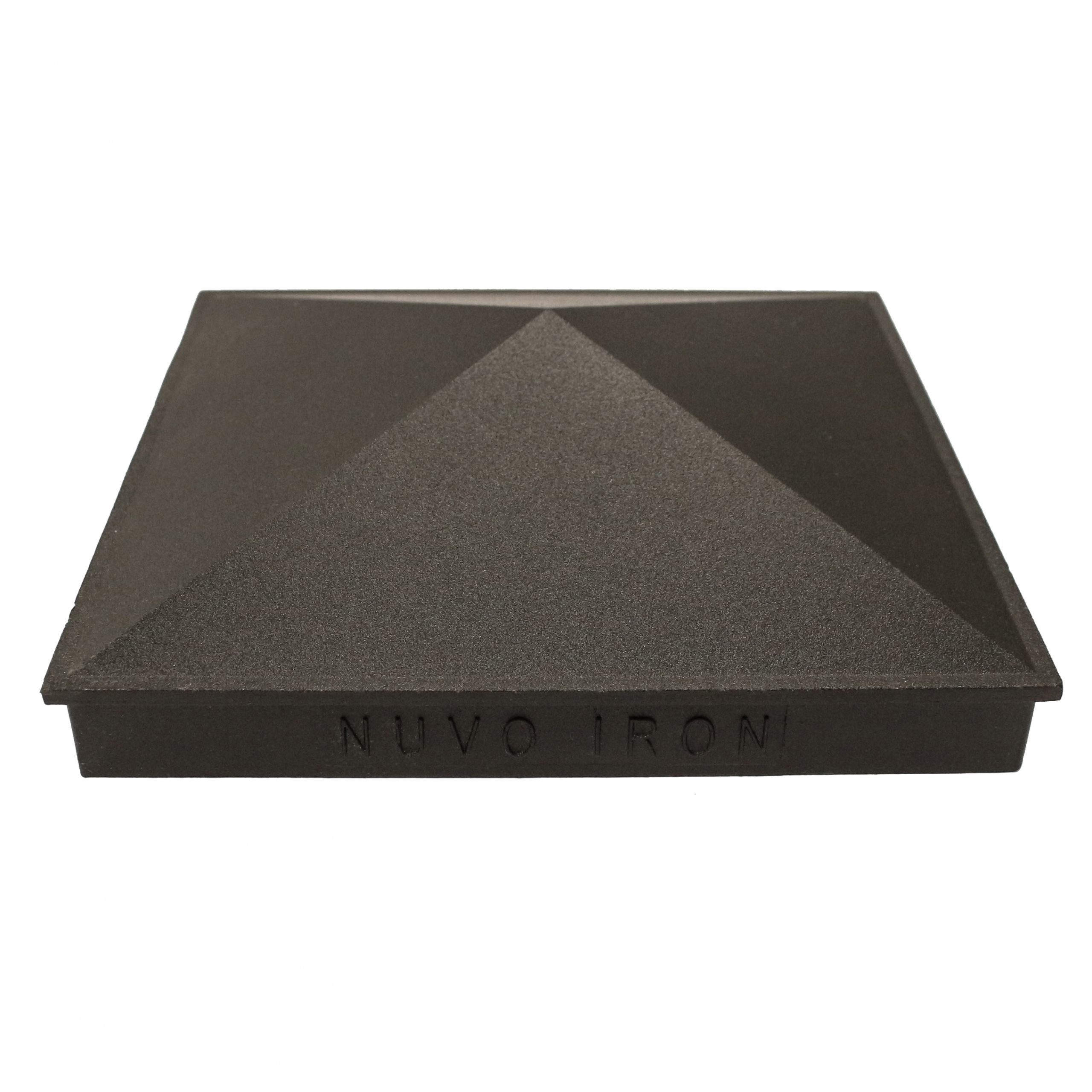 Nuvo Iron 2"x 2" Pyramid Ornamental Aluminum Post Cap for 2"x 2" Metal Posts 