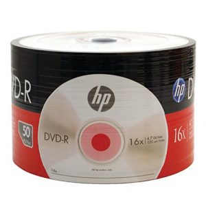 HP DVD-R 16x 4.7GB 120min (50PK)