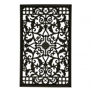 Nuvo Iron Rectangle Decorative Fence Gate Insert ACW61 Fencing, Gates, Home