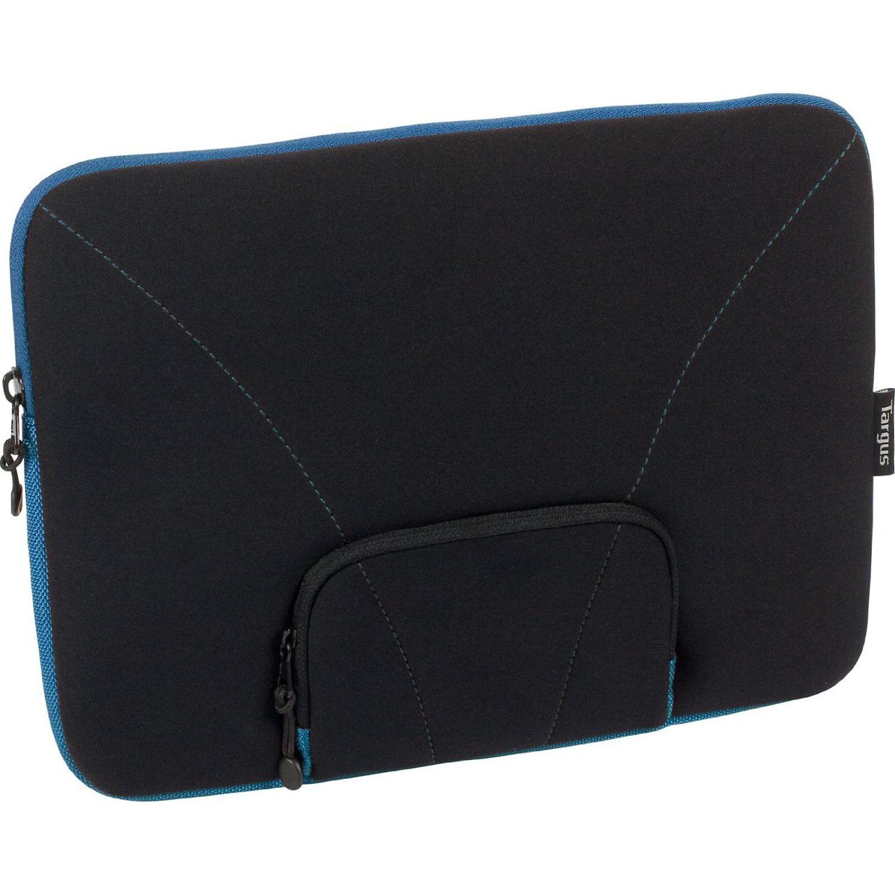 Targus Slipcase with Mini Pocket Designed for 12" Netbooks TSS121US (Black with Blue Accents)