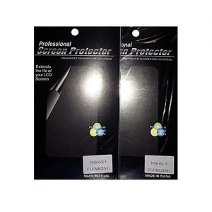 2x Clear LCD Front+Back 2in1 Screen Protector Cover Guard Film for iPhone 5/5S