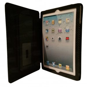 XtremeMac PAD-FL2C-13 iPad 2/3/4 Thin Folio Carbon Fibre- Black