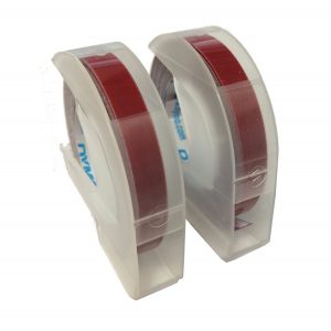 Dymo Embossing Tape, 0.25 Inches (2 Pack)