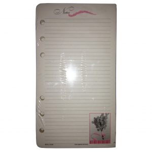 Day-Timer Organizer Accessory Pink Ribbon Note Pad 3 3/4" X 6 3/4" - 2 Pads