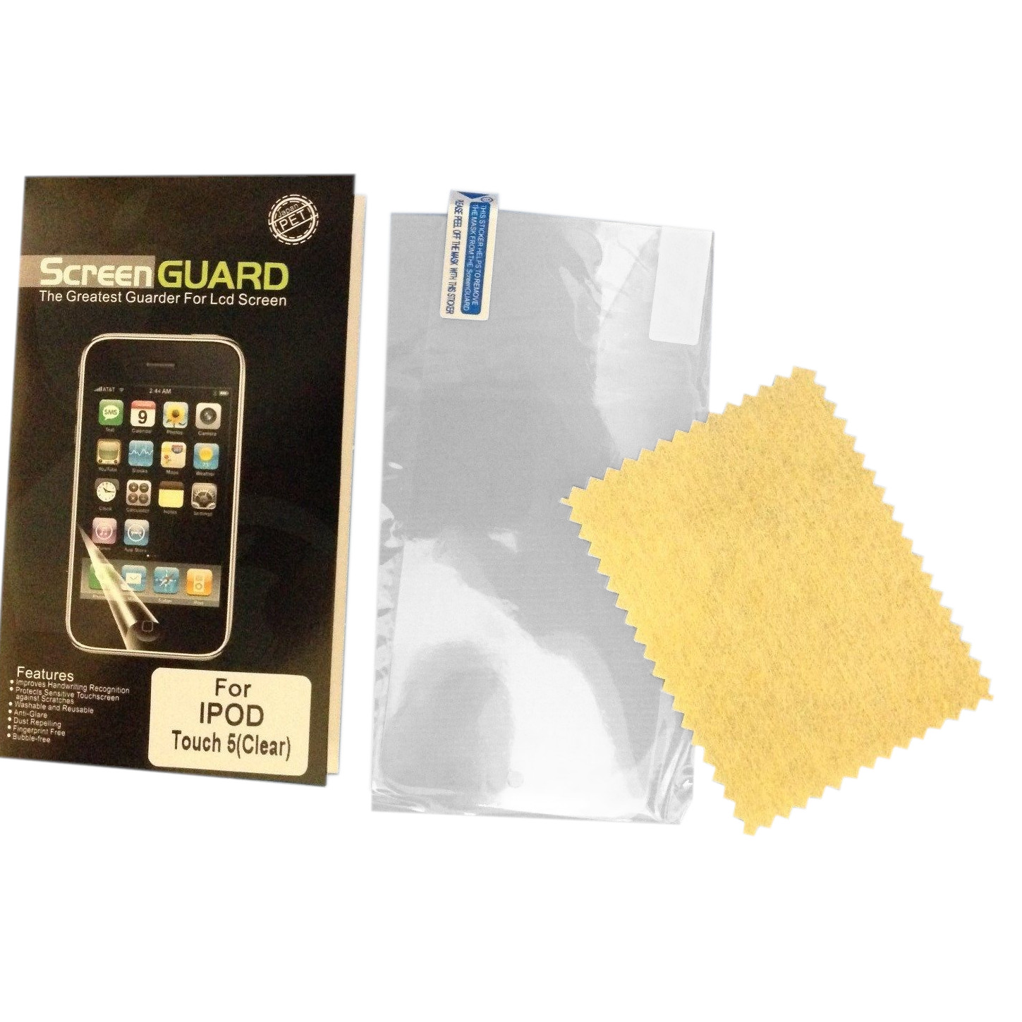 For The New iPad 3 rd Generation Clear Reusable LCD Screen Protector Film Guard 