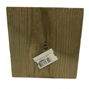 Pressure Treated Wood 4" x 4" Provincial Ball Post Cap for 4" x 4" Posts