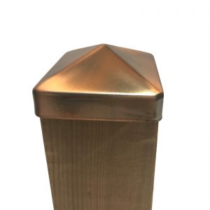 Nuvo Iron US Eazy Cap for 3.5″ x 3.5″ Posts (Pressure Fit) – Copper Plated
