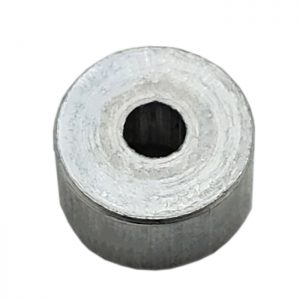 Aluminum Alloy Cable Stops 1/16" (0.076"), (100 Pack)