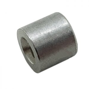 Aluminum Alloy Cable Stops 1/8" (0.147"), (100 Pack)