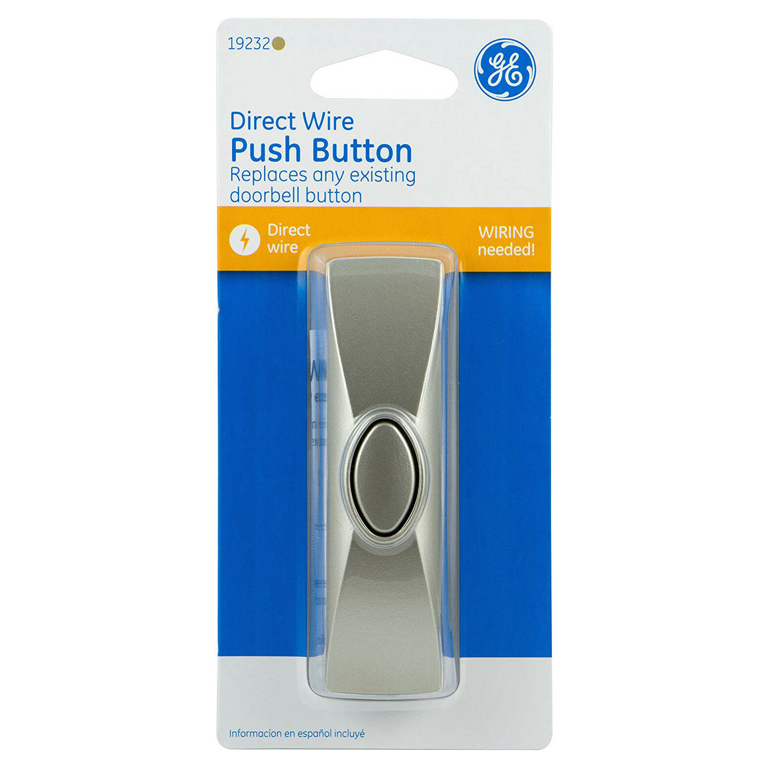 GE Direct Wire Push Button Doorbell Replacement 