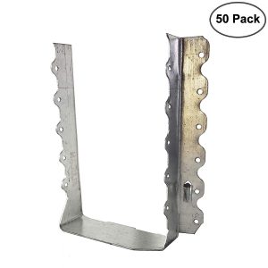 Joist Hanger 6" x 8-10" - 18G Steel G185 Triple Zinc Galvanized #228-3 (50 Pack)