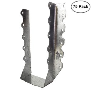 Joist Hanger 4" x 8" - 18G Steel G185 Triple Zinc Galvanized #458-3 (75 Pack)