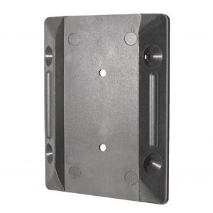 Nuvo Iron Stair Rail Connectors for Standard 2x4 Rail - Plastic Black - SRC (4 Pcs Per Pack)