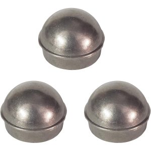 1 7/8" Aluminum Chain Link Fence Round Style Main Post Cap (3 Pack)