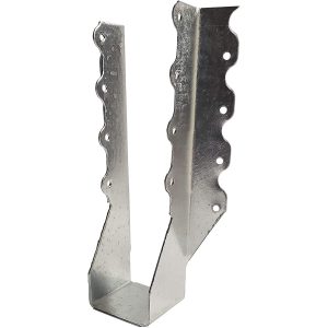 4 Pack Joist Hanger for 2" x 8" Nominal Lumber - 18G Steel G185 Triple Zinc Galvanized #456-3