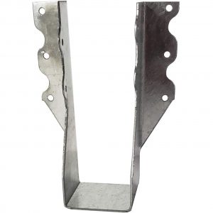 4 Pack Joist Hanger for 2" x 6" Nominal Lumber - 18G Steel G185 Triple Zinc Galvanized #452-3