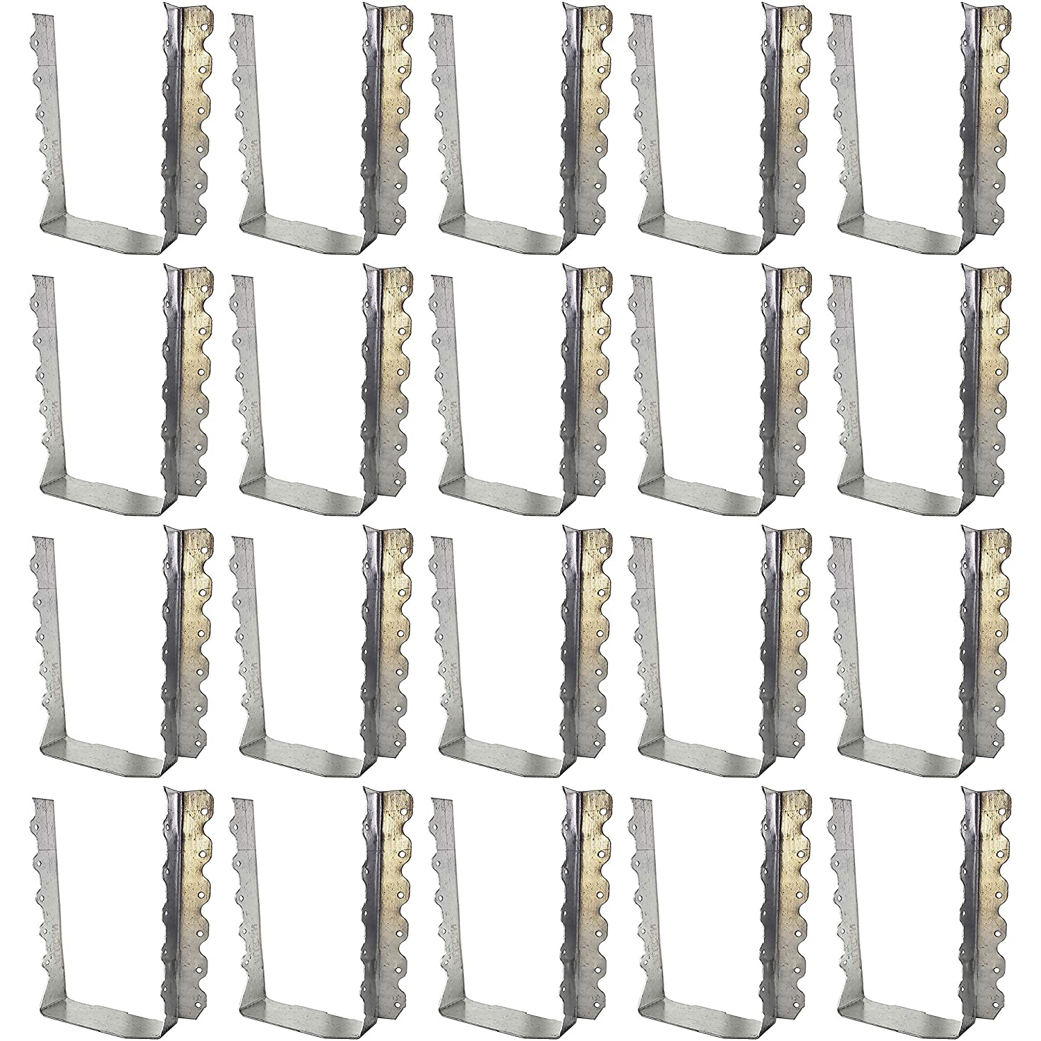 18G Steel G185 Triple Zinc Galvanized #228-3 Joist Hanger 6 x 8-10 50 Pack 