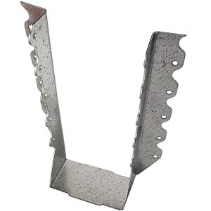 10 Pack Joist Hanger for 4" x 8" Nominal Lumber - 18G Steel G185 Triple Zinc Galvanized #458-3