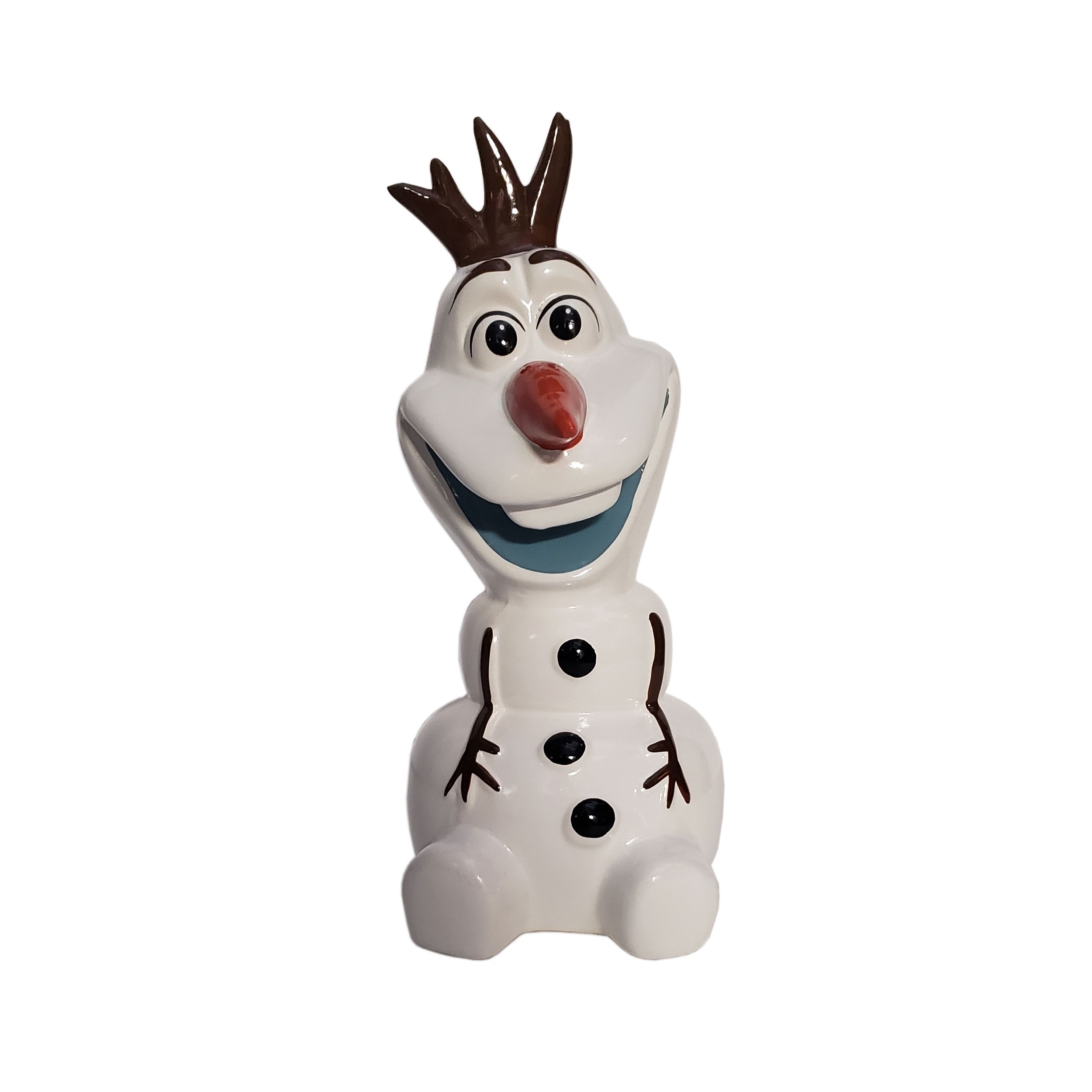 disney frozen olaf molded coin bank