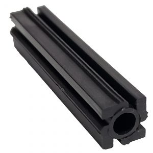 25 Pack Plastic Insert For Use With 1/2" Square Baluster - Black - DH-00