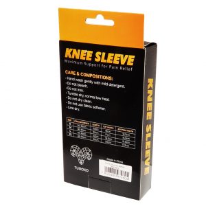 Knee Sleeve - 2 Pack - L - Optimum Compression - 4 Way Stretching - Quick Dry - Pain Relief