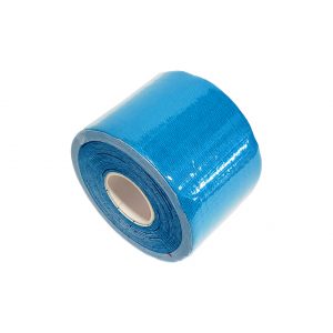 Blue Kinesiology Tape 2" x 16" for Sports and Therapy, Reduces Inflammation, Suppresses Pain, Stimulates Muscles - Blue
