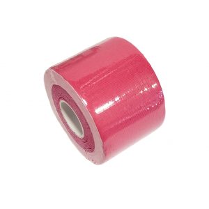 Pink Kinesiology Tape 2" x 16" for Sports and Therapy, Reduces Inflammation, Suppresses Pain, Stimulates Muscles