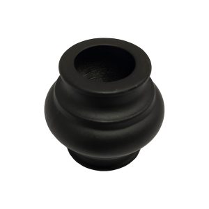 Baluster Collar Round with Set Screw for use with 5/8" Round Balusters - 10pcs - (Satin Black) - DH-C21